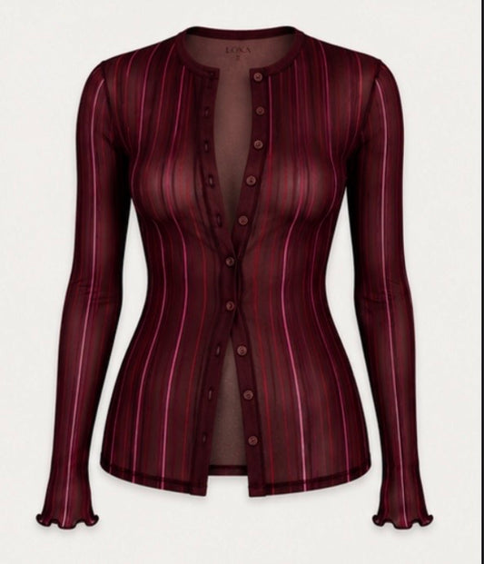 Top mesh fuchsia