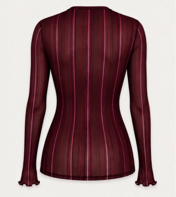 Top mesh fuchsia